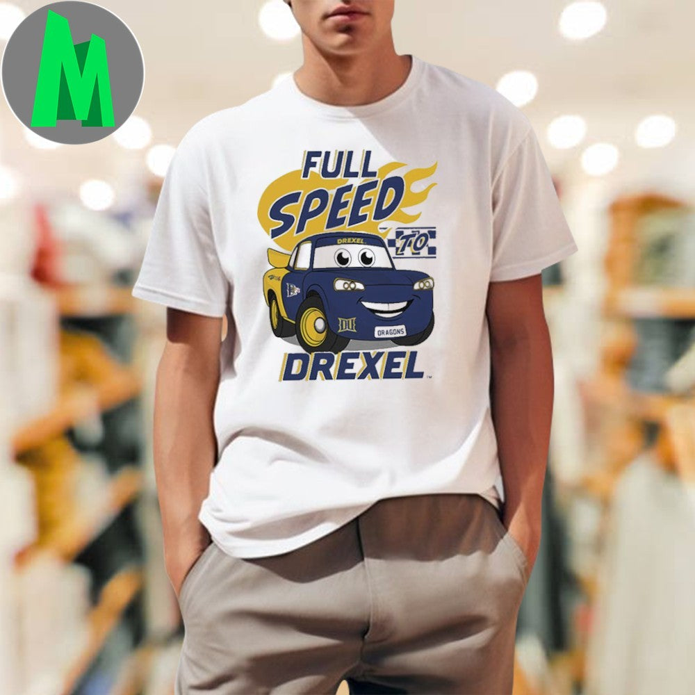 Drexel Dragons Full Speed - Adult & Kids T-Shirts, Sweatshirts & Hoodies apparel design preview 1