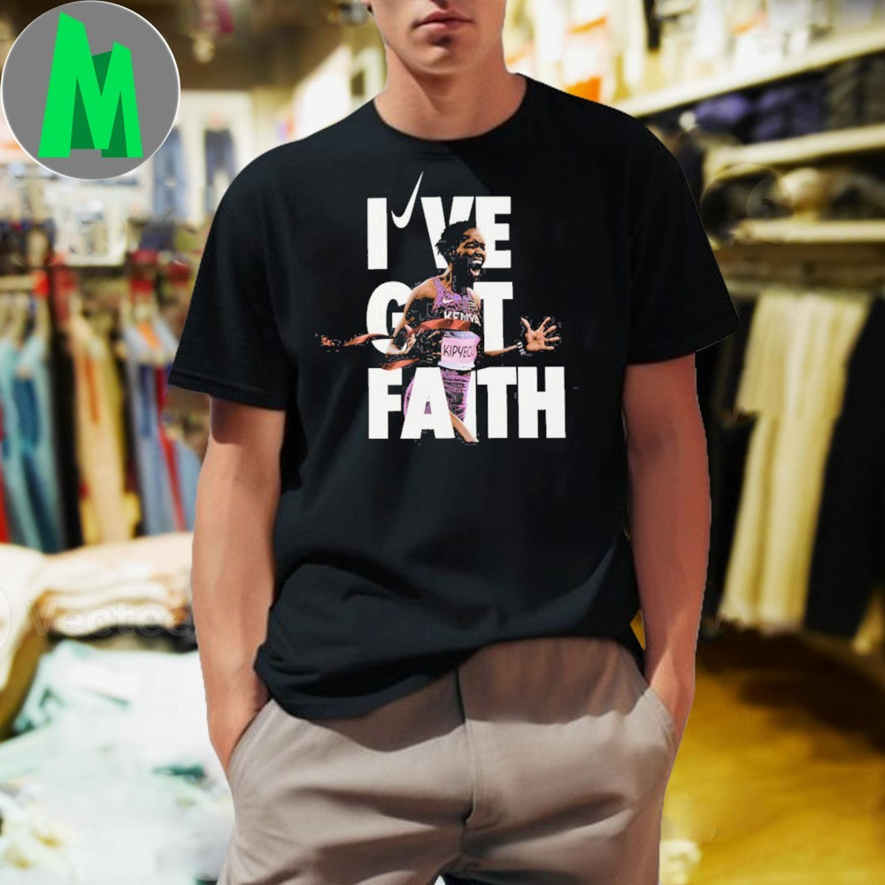 Faith Kipyegon I've Got Running - Adult & Kids T-Shirts, Sweatshirts & Hoodies apparel design preview 1