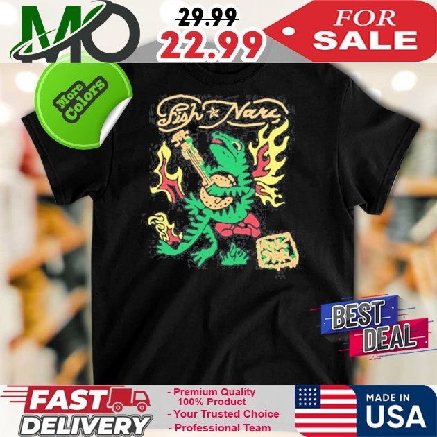 Fishtian Audigier Aka Fish Hardy Frog Reggae Music - Adult & Kids T-Shirts, Sweatshirts & Hoodies apparel design preview 1