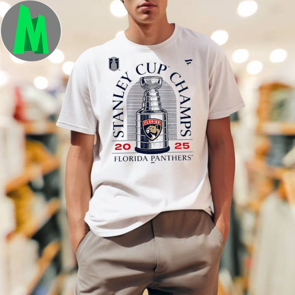 Florida Panthers 2025 Stanley Cup Champions Locker - Adult & Kids T-Shirts, Sweatshirts & Hoodies apparel design preview 1