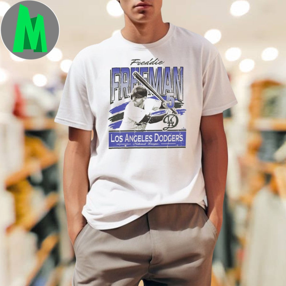 Freddie Freeman Los Angeles Dodgers National League - Adult & Kids T-Shirts, Sweatshirts & Hoodies apparel design preview 1