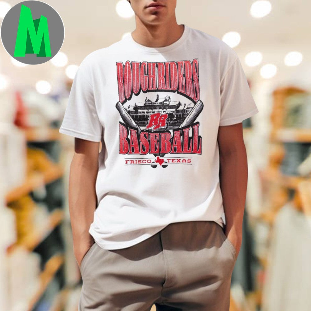 Frisco Texas Rough Riders Baseball Throwback Graphic - Adult & Kids T-Shirts, Sweatshirts & Hoodies apparel design preview 1
