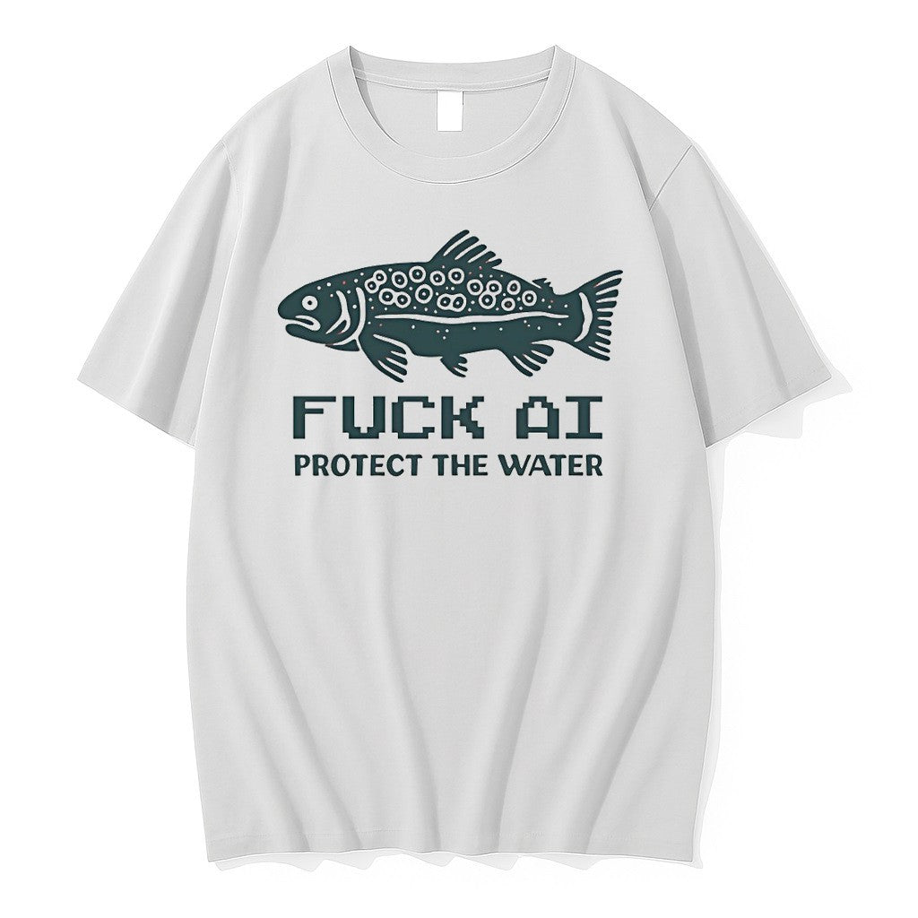 Official Fuck Ai Protect The Water Vintage Jpg - Adult & Kids T-Shirts, Sweatshirts & Hoodies apparel design preview 1