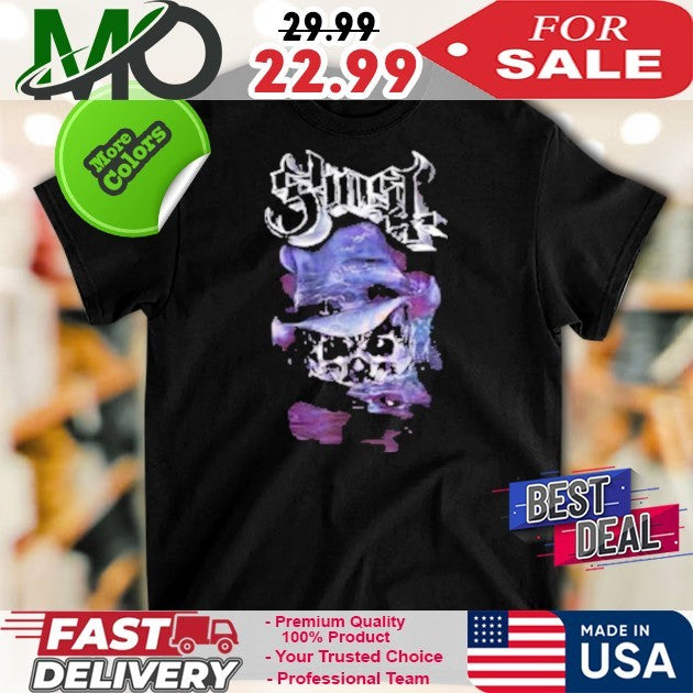GHOST Skeletour World Tour 2025 In Omaha Nebraska On - Adult & Kids T-Shirts, Sweatshirts & Hoodies apparel design preview 1