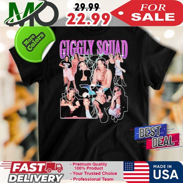 Giggly Squad Club Tour - Adult & Kids T-Shirts, Sweatshirts & Hoodies apparel design preview 1