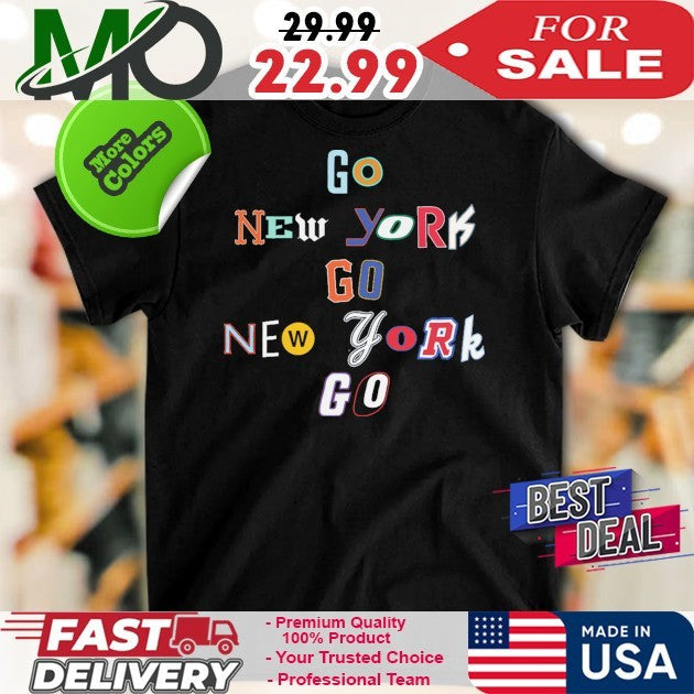 Go New York - Adult & Kids T-Shirts, Sweatshirts & Hoodies apparel design preview 1