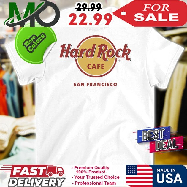 Hard Rock Cafe San Francisco - Adult & Kids T-Shirts, Sweatshirts & Hoodies apparel design preview 1