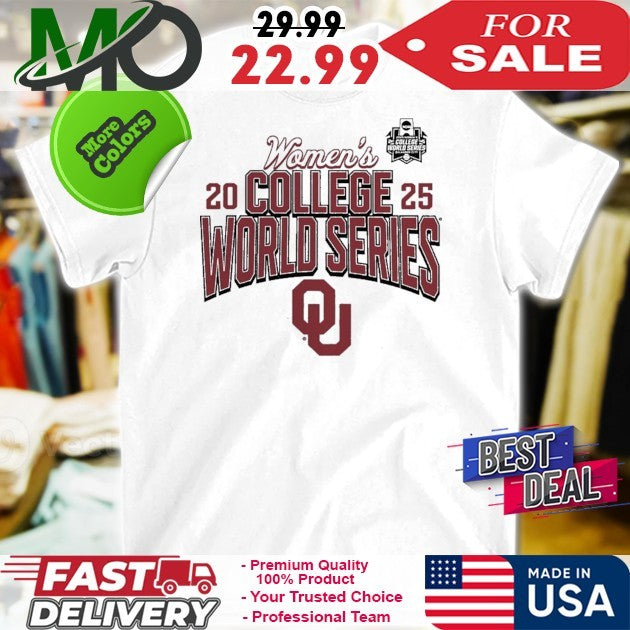 Heather Gray Oklahoma Sooners 2025 NCAA Softball - Adult & Kids T-Shirts, Sweatshirts & Hoodies apparel design preview 1