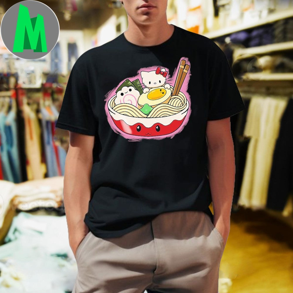 Hello Ramen - Adult & Kids T-Shirts, Sweatshirts & Hoodies apparel design preview 1