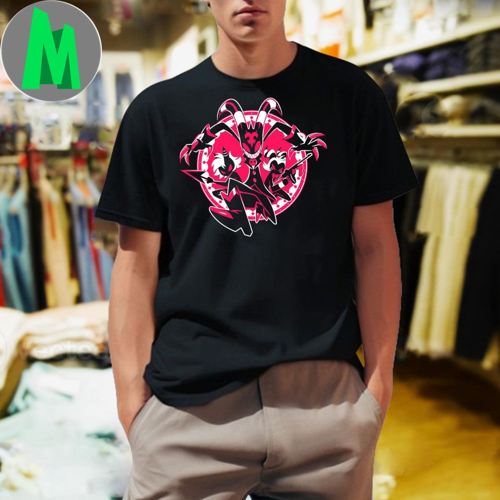 Helluva Boss Blitzo Moxxie Millie Art - Adult & Kids T-Shirts, Sweatshirts & Hoodies apparel design preview 1
