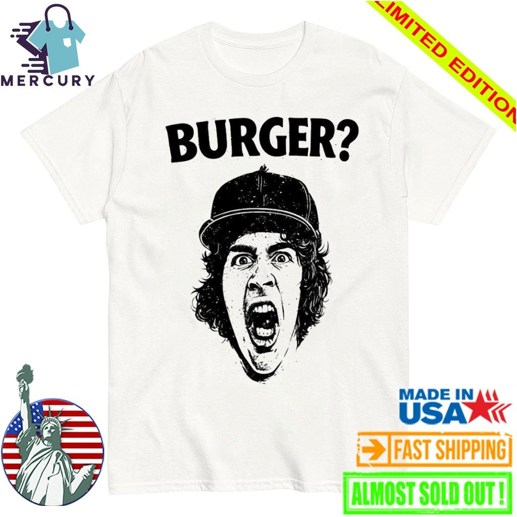 His Name Is Burger Meme - Adult & Kids T-Shirts, Sweatshirts & Hoodies apparel design preview 1