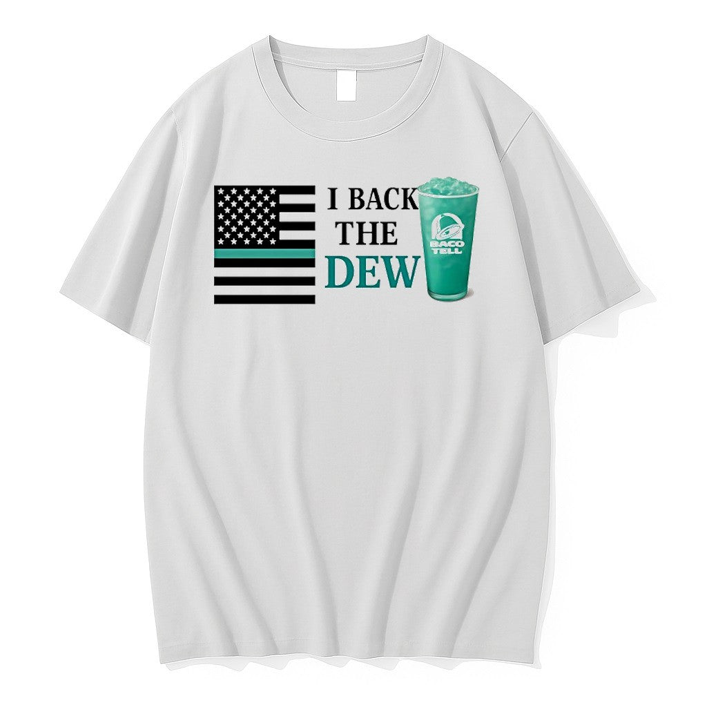 Official I Back The Dew Baco Tell Jpg - Adult & Kids T-Shirts, Sweatshirts & Hoodies apparel design preview 1
