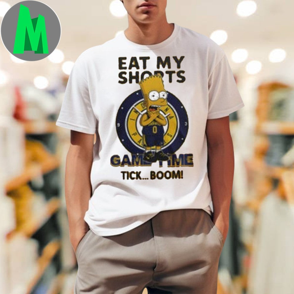 Indiana Pacers x Bart Simpson Legacy Signal Funny - Adult & Kids T-Shirts, Sweatshirts & Hoodies apparel design preview 1