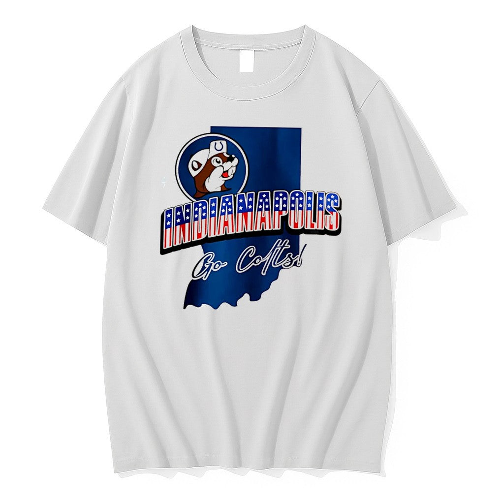 Official Indianapolis Colts Buc Ees Go Patriotic - Adult & Kids T-Shirts, Sweatshirts & Hoodies apparel design preview 1