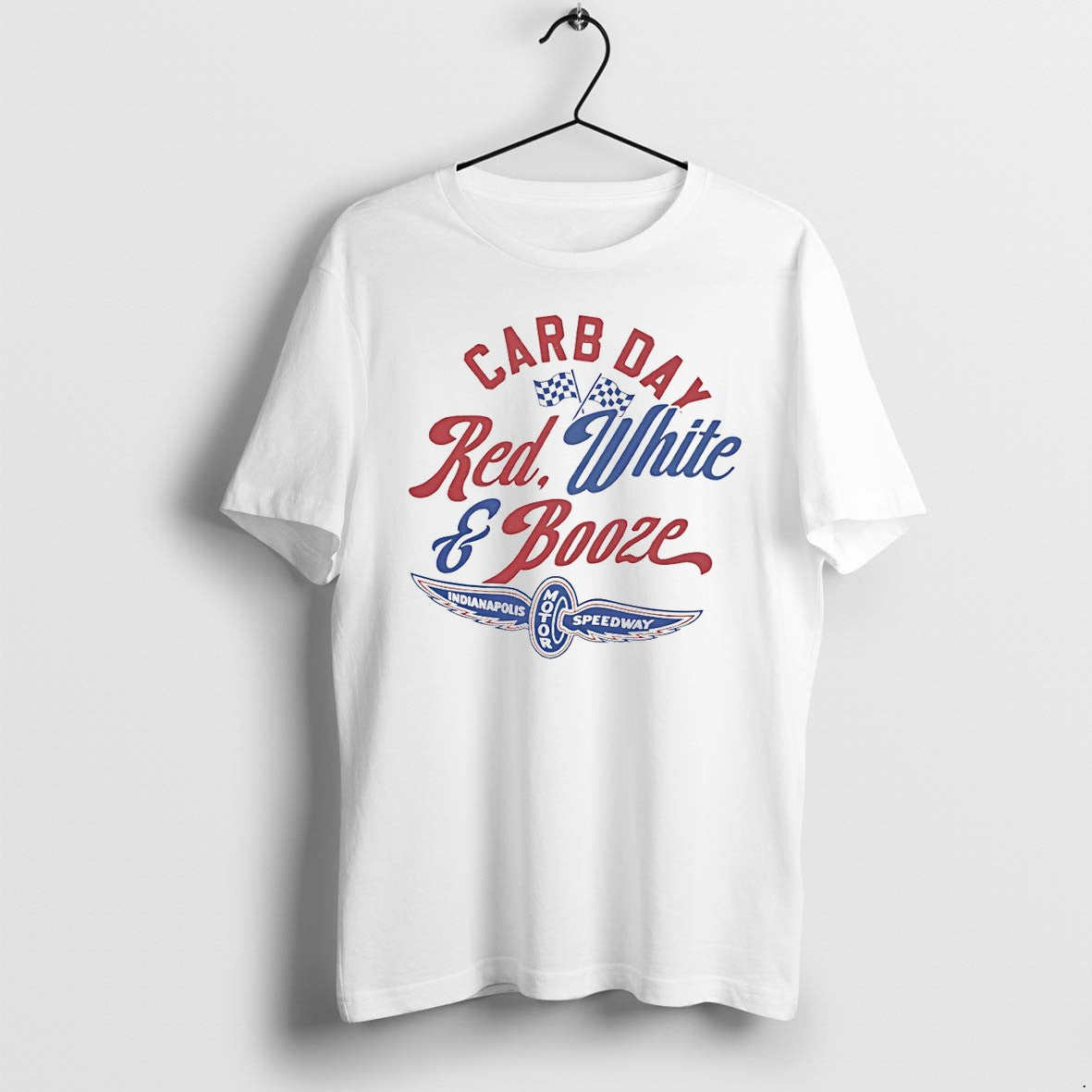 Official Indianapolis Motor Speedway Red White And - Adult & Kids T-Shirts, Sweatshirts & Hoodies apparel design preview 1