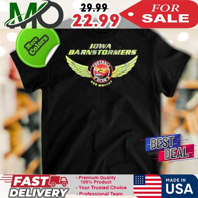 Iowa Barnstormers 2025 Military Night Des Moines - Adult & Kids T-Shirts, Sweatshirts & Hoodies apparel design preview 1