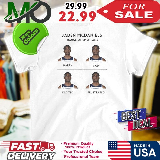 Jaden McDaniels Minnesota Timberwolves Range of - Adult & Kids T-Shirts, Sweatshirts & Hoodies apparel design preview 1