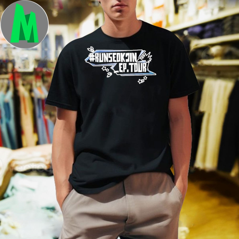 Jin Run Seokjin BTS Tour 2025 - Adult & Kids T-Shirts, Sweatshirts & Hoodies apparel design preview 1