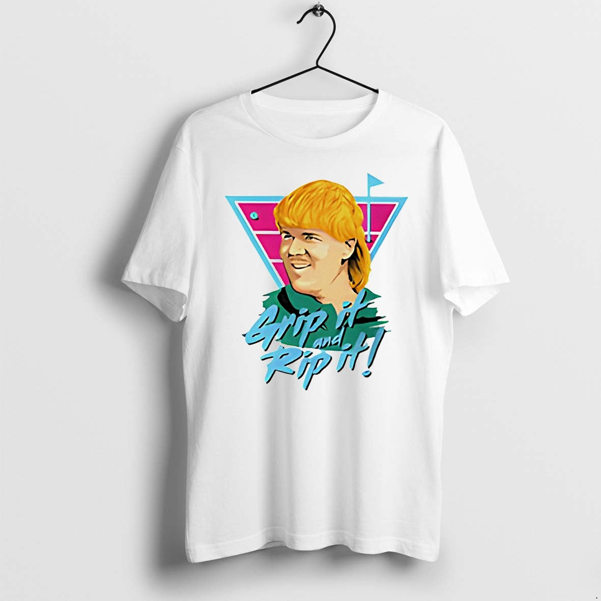 Official John Daly Grip It And Rip Golf Logo Jpg - Adult & Kids T-Shirts, Sweatshirts & Hoodies apparel design preview 1