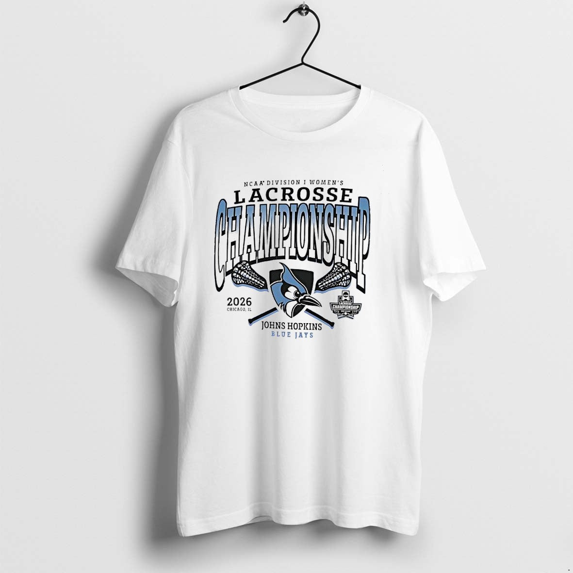 Official Johns Hopkins Blue Jays Ncaa Division I - Adult & Kids T-Shirts, Sweatshirts & Hoodies apparel design preview 1