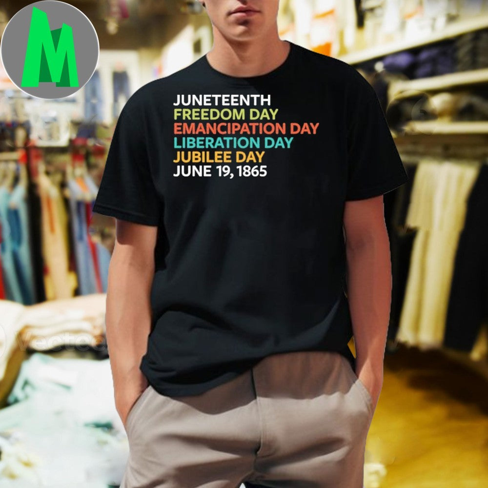 Juneteenth Emancipation Day Historical Text - Adult & Kids T-Shirts, Sweatshirts & Hoodies apparel design preview 1