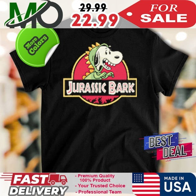Jurassic Bark - Adult & Kids T-Shirts, Sweatshirts & Hoodies apparel design preview 1
