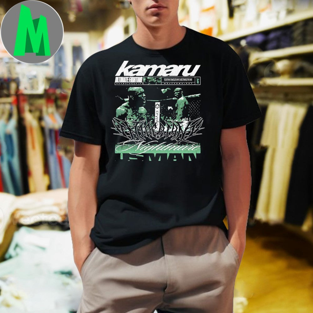 Kamaru Usman UFC Ultimate Fighting Championship - Adult & Kids T-Shirts, Sweatshirts & Hoodies apparel design preview 1