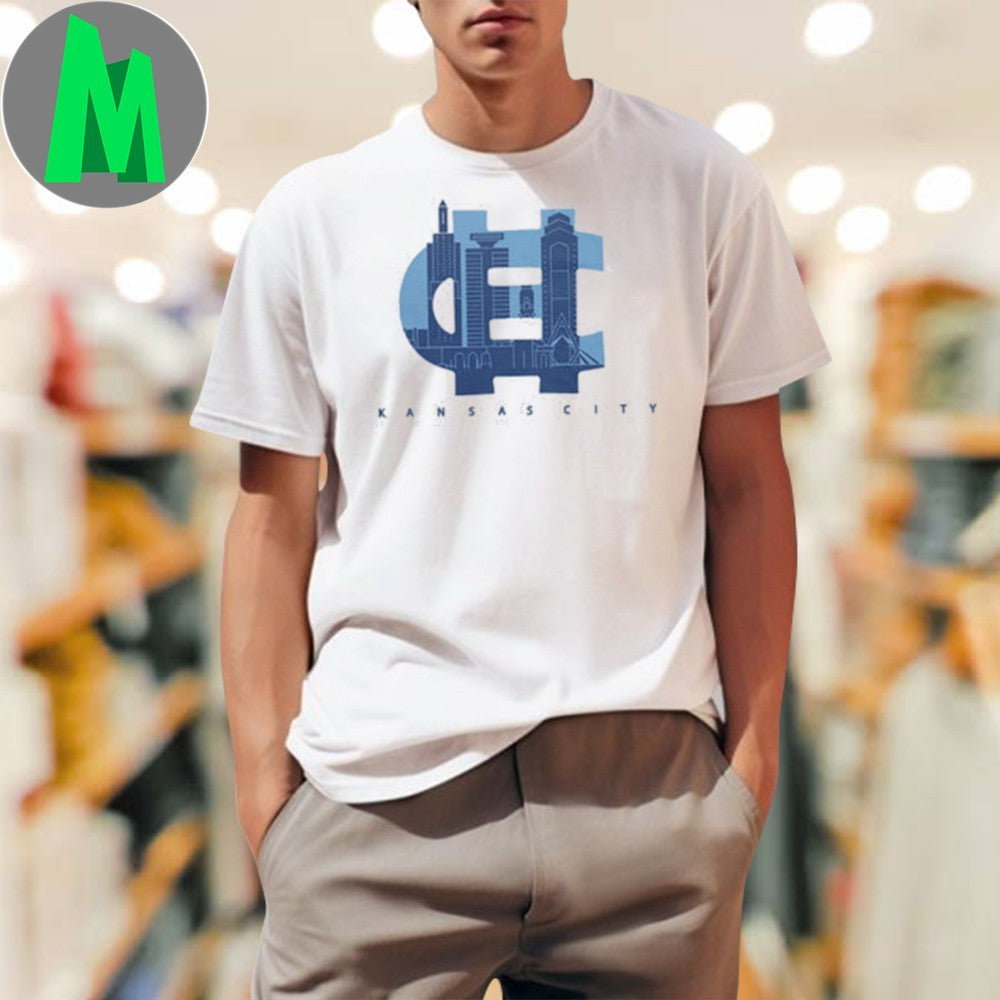 Kansas City Skyline KC Monogram - Adult & Kids T-Shirts, Sweatshirts & Hoodies apparel design preview 1