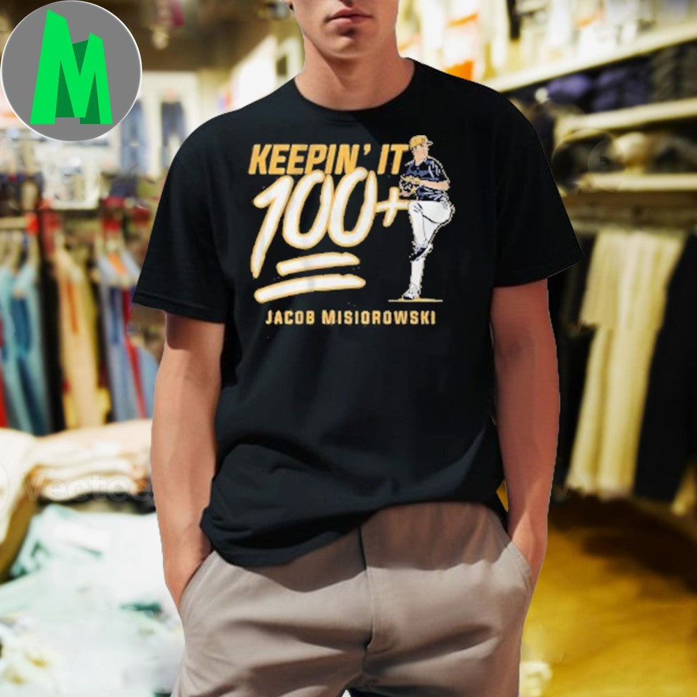 Keepin' It 100+ Jacob Misiorowski Milwaukee Baseball - Adult & Kids T-Shirts, Sweatshirts & Hoodies apparel design preview 1