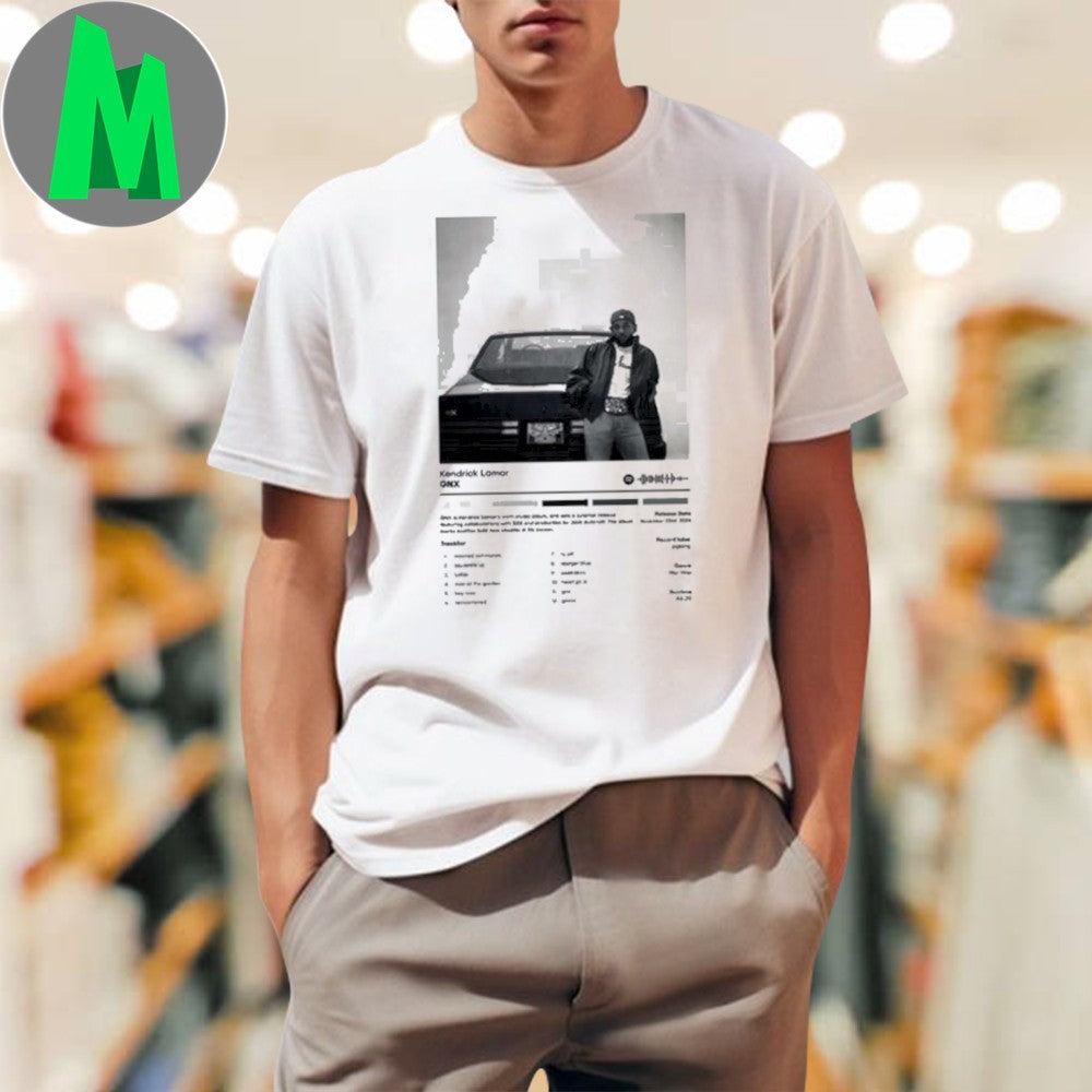 Kendrick Lamar GNX Album Cover Art Music Graphic - Adult & Kids T-Shirts, Sweatshirts & Hoodies apparel design preview 1