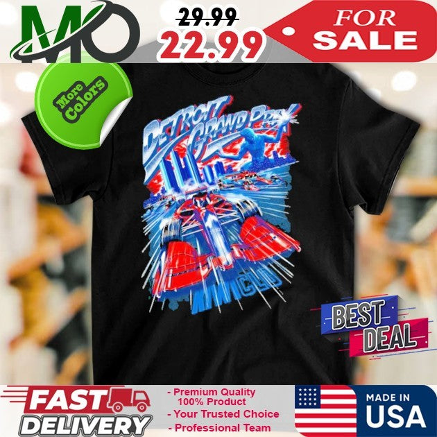 Kiwiclo Detroit Grand Prix F1 Racing - Adult & Kids T-Shirts, Sweatshirts & Hoodies apparel design preview 1
