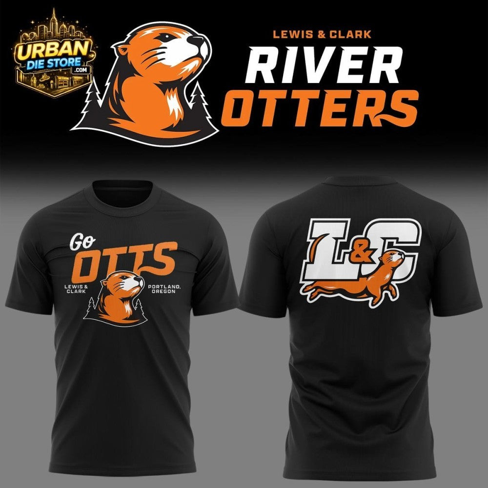 Lewis Clark Pioneers River Otters 2026 New Identity - Adult & Kids T-Shirts, Sweatshirts & Hoodies apparel design preview 1