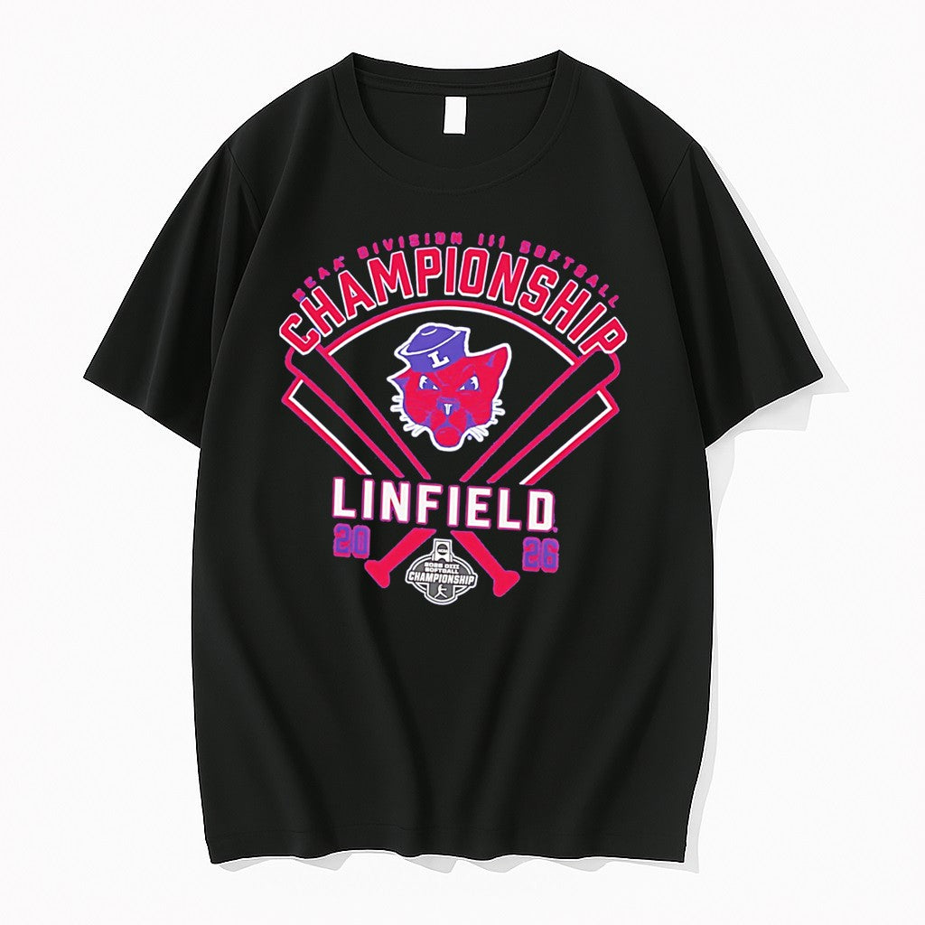 Official Linfield Softball Ncaa Division Ii - Adult & Kids T-Shirts, Sweatshirts & Hoodies apparel design preview 1