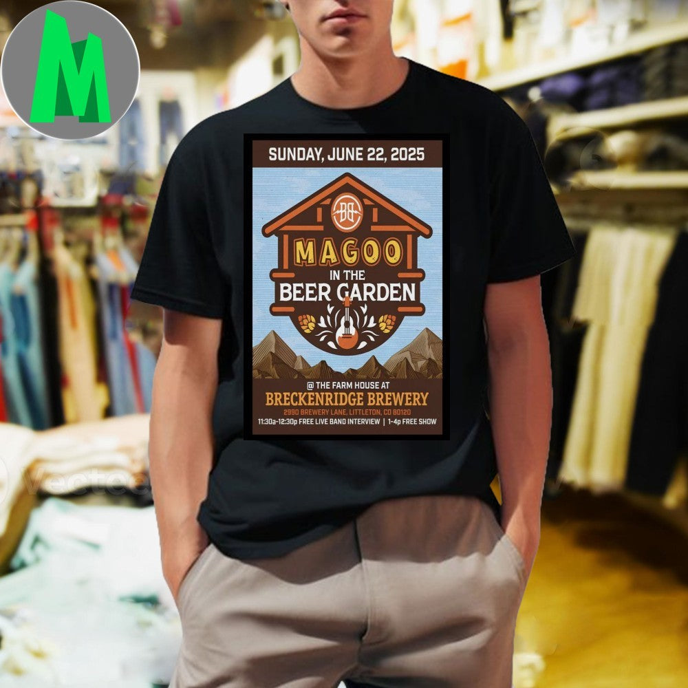 Magoo In The Beer Garden Breckenridge Brewery June 22 - Adult & Kids T-Shirts, Sweatshirts & Hoodies apparel design preview 1