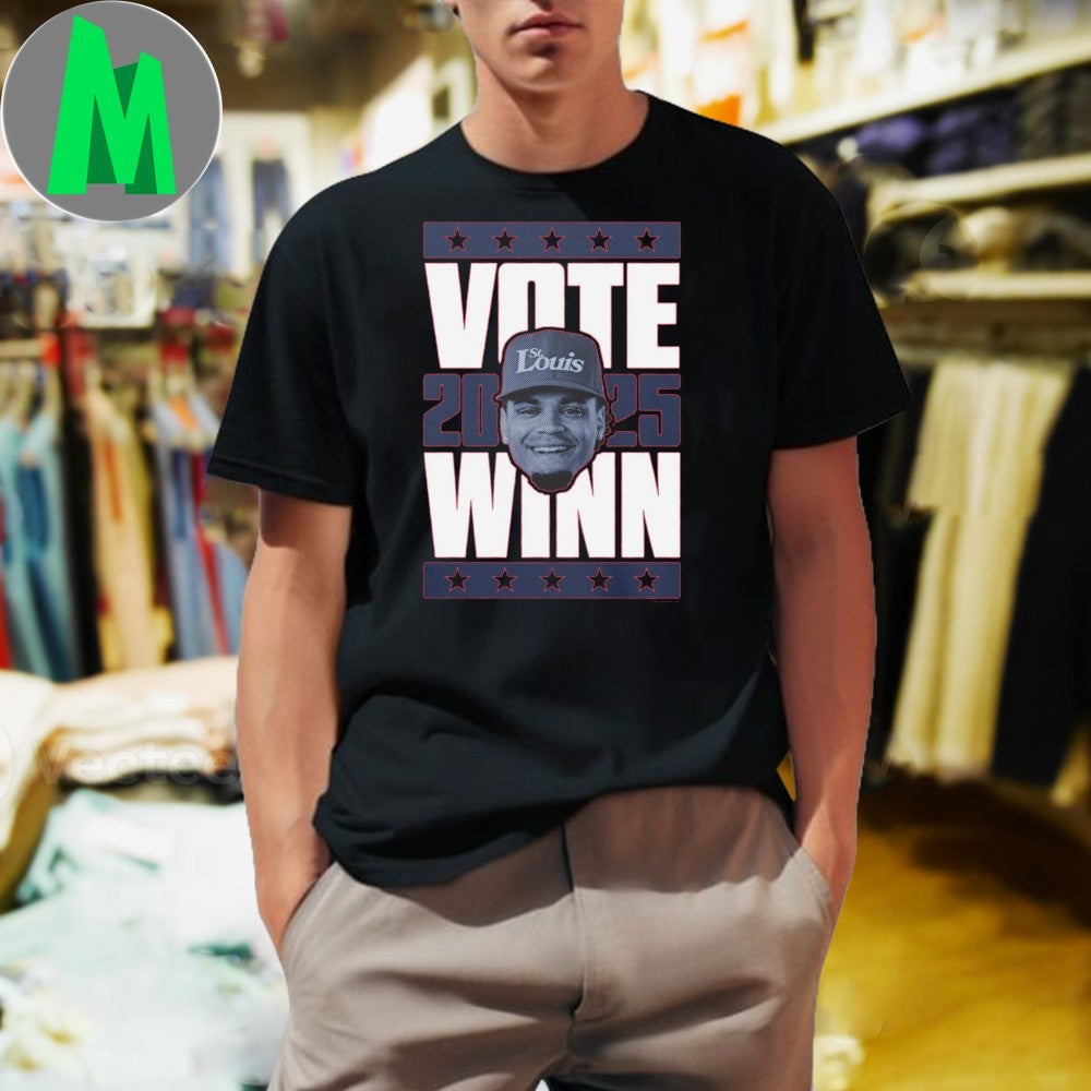 Masyn Winn Vote 2025 Louis Baseball Fan - Adult & Kids T-Shirts, Sweatshirts & Hoodies apparel design preview 1