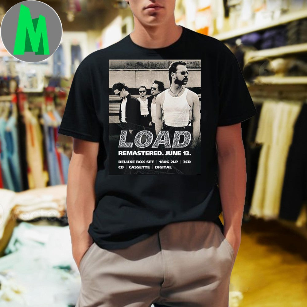 Metallica Album Load Over 1800 Minutes Of Has - Adult & Kids T-Shirts, Sweatshirts & Hoodies apparel design preview 1