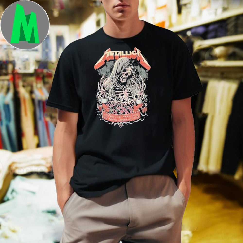 Metallica M72 Landover MD 2025 Exclusive Northwest - Adult & Kids T-Shirts, Sweatshirts & Hoodies apparel design preview 1
