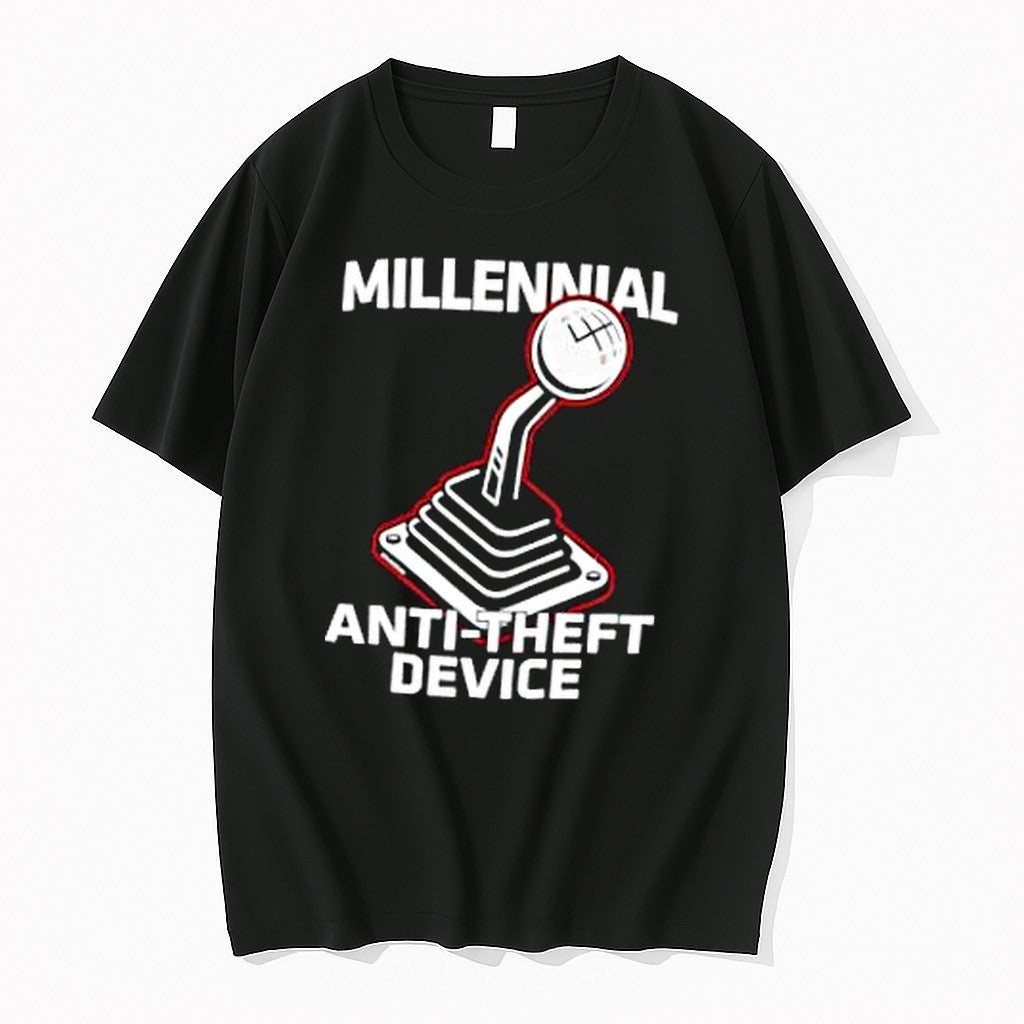 Official Millennial Anti Theft Device Jpg - Adult & Kids T-Shirts, Sweatshirts & Hoodies apparel design preview 1