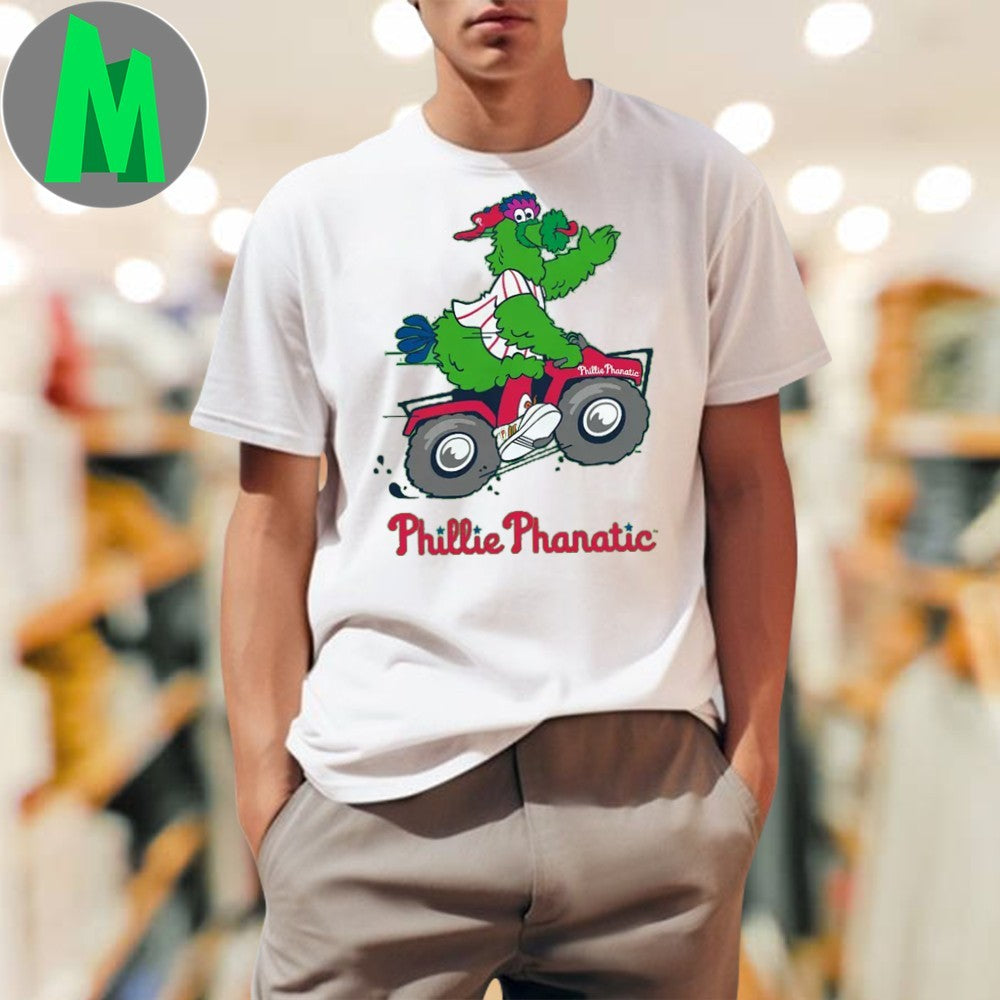 Mitchell Ness Youth Philadelphia Phillies Phillie - Adult & Kids T-Shirts, Sweatshirts & Hoodies apparel design preview 1