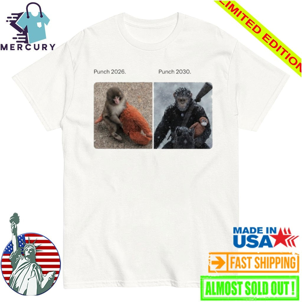 Monkey Punch 2026 x 2030 - Adult & Kids T-Shirts, Sweatshirts & Hoodies apparel design preview 1