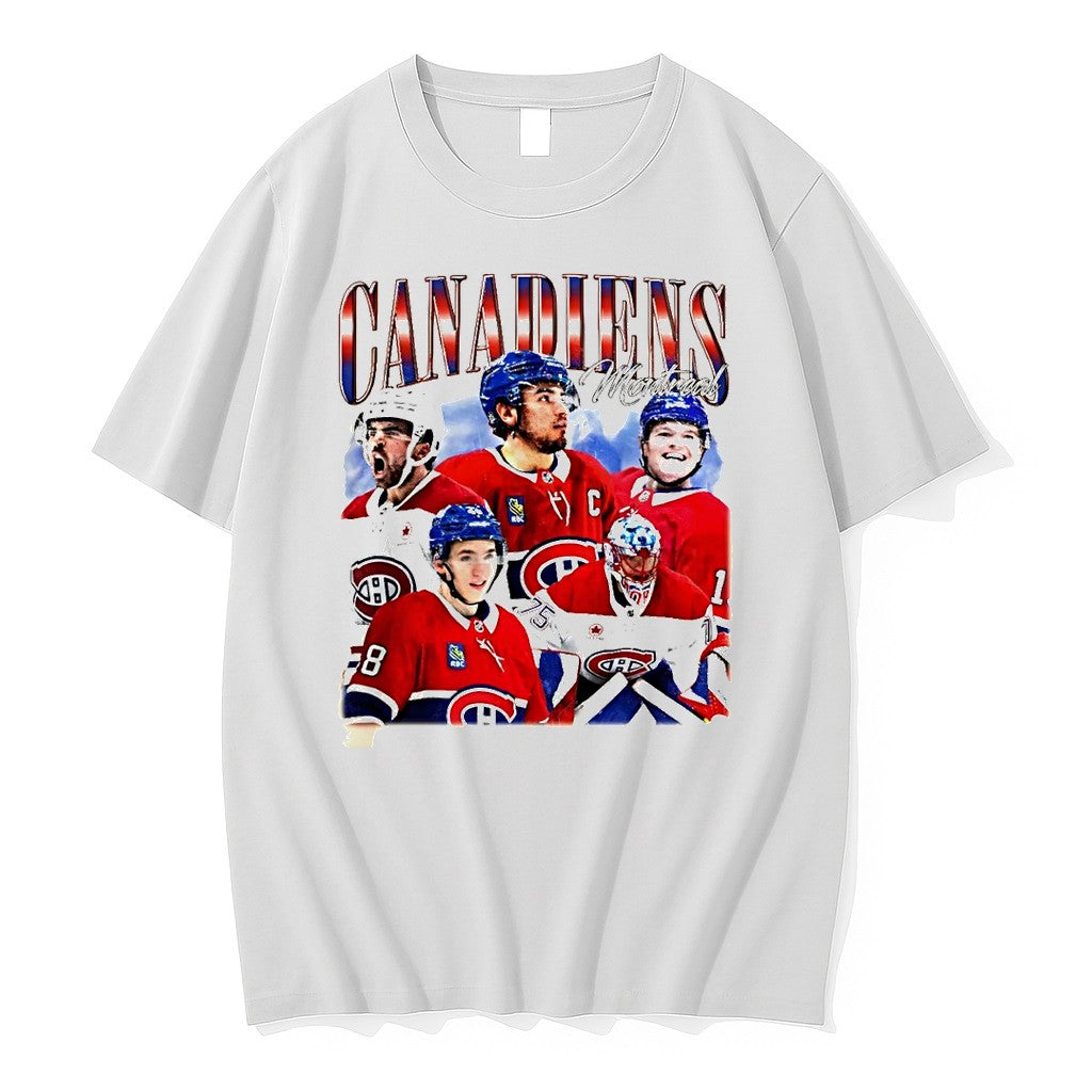 Official Montreal Canadiens Nhl Big 5 Players Hockey - Adult & Kids T-Shirts, Sweatshirts & Hoodies apparel design preview 1
