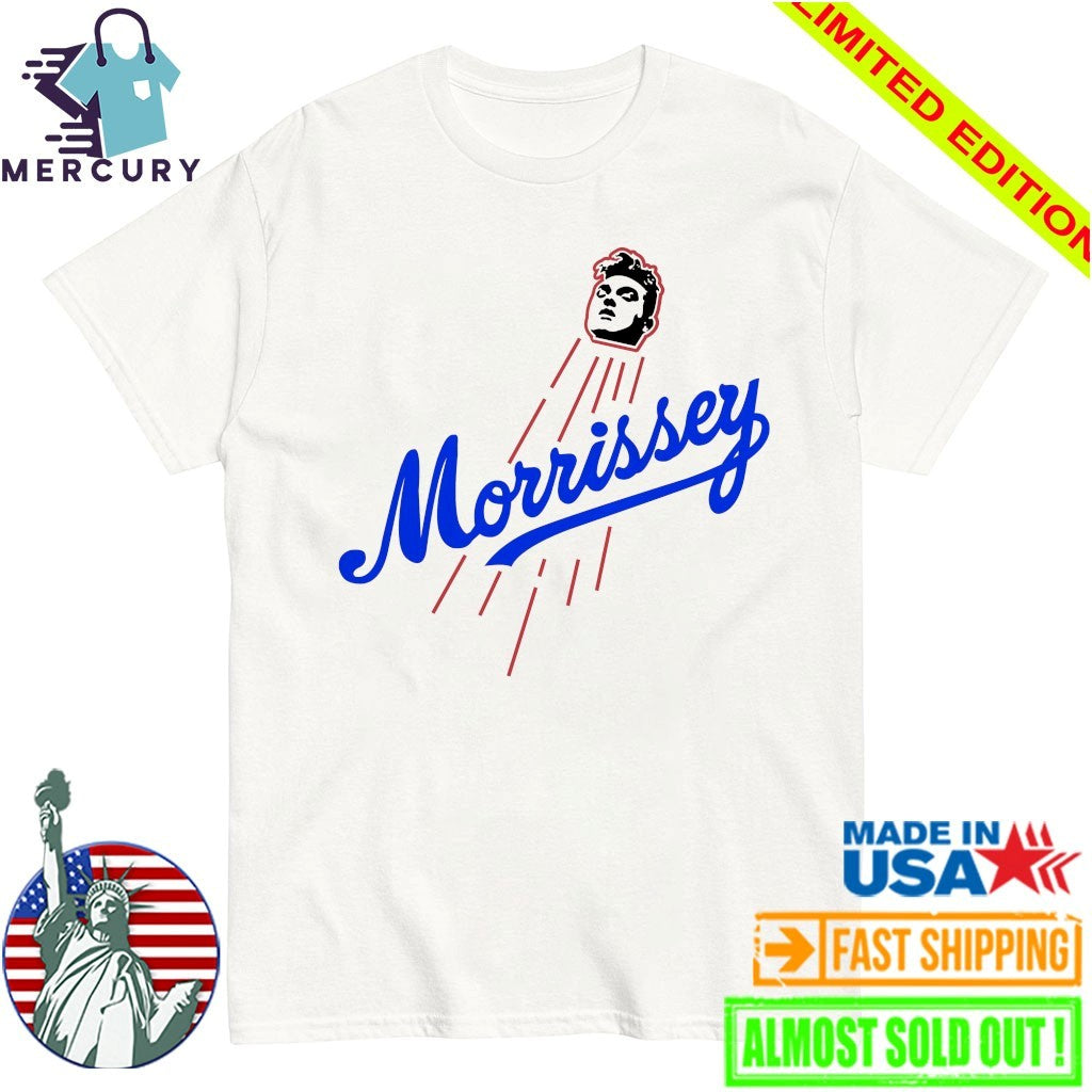 Morrissey Los Angeles Dodgers Logo - Adult & Kids T-Shirts, Sweatshirts & Hoodies apparel design preview 1
