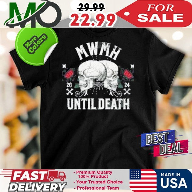 Mwmh Merch True Crime Club Until Death Skull - Adult & Kids T-Shirts, Sweatshirts & Hoodies apparel design preview 1