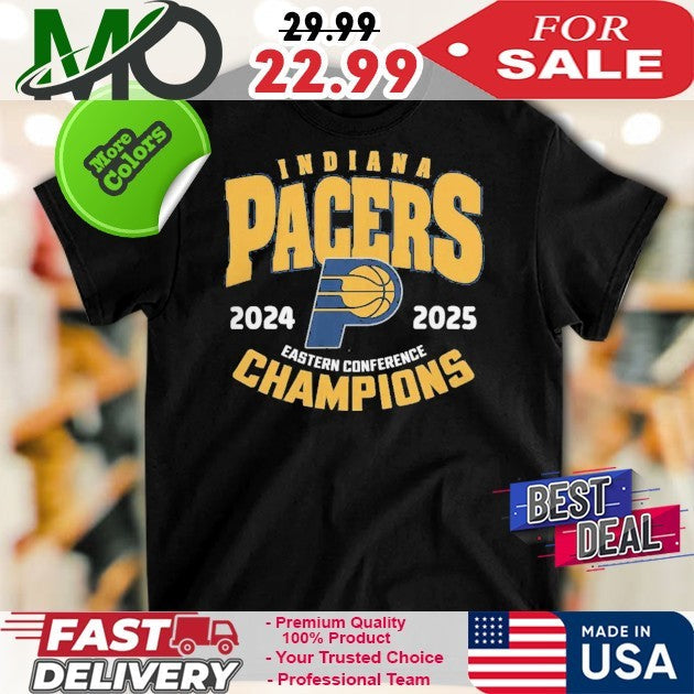 NBA Playoffs 2024-25 Indiana Pacers Eastern - Adult & Kids T-Shirts, Sweatshirts & Hoodies apparel design preview 1