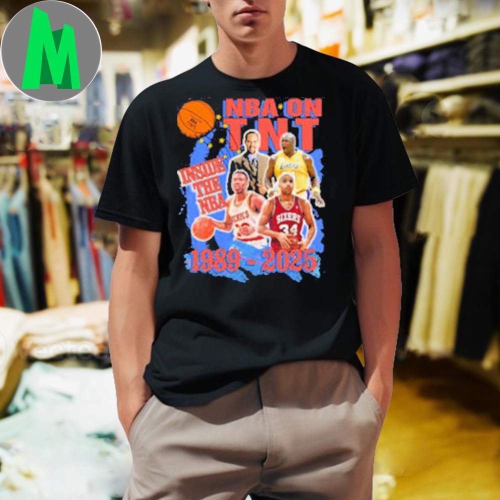 NBA on TNT Inside the 1989-2025 Basketball Legends - Adult & Kids T-Shirts, Sweatshirts & Hoodies apparel design preview 1
