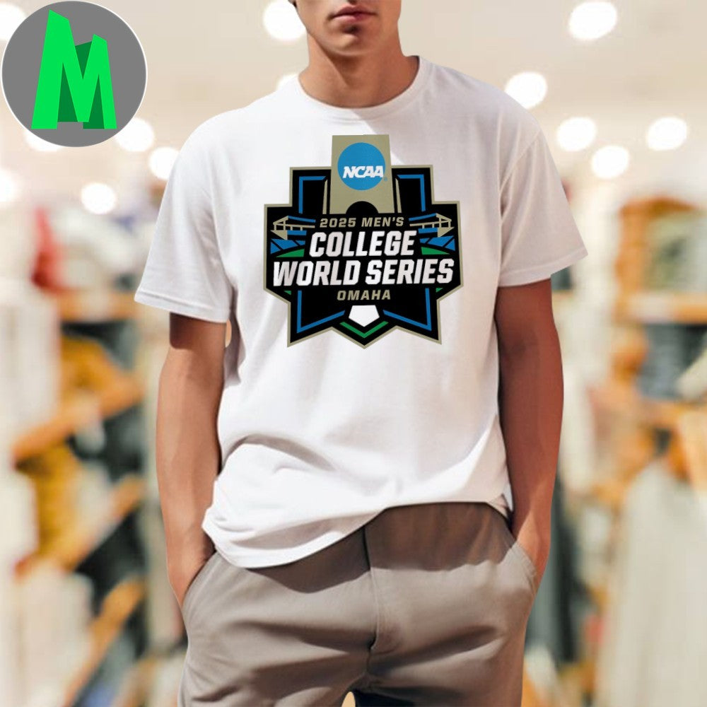 NCAA 2025 Mens College World Series Omaha Official - Adult & Kids T-Shirts, Sweatshirts & Hoodies apparel design preview 1