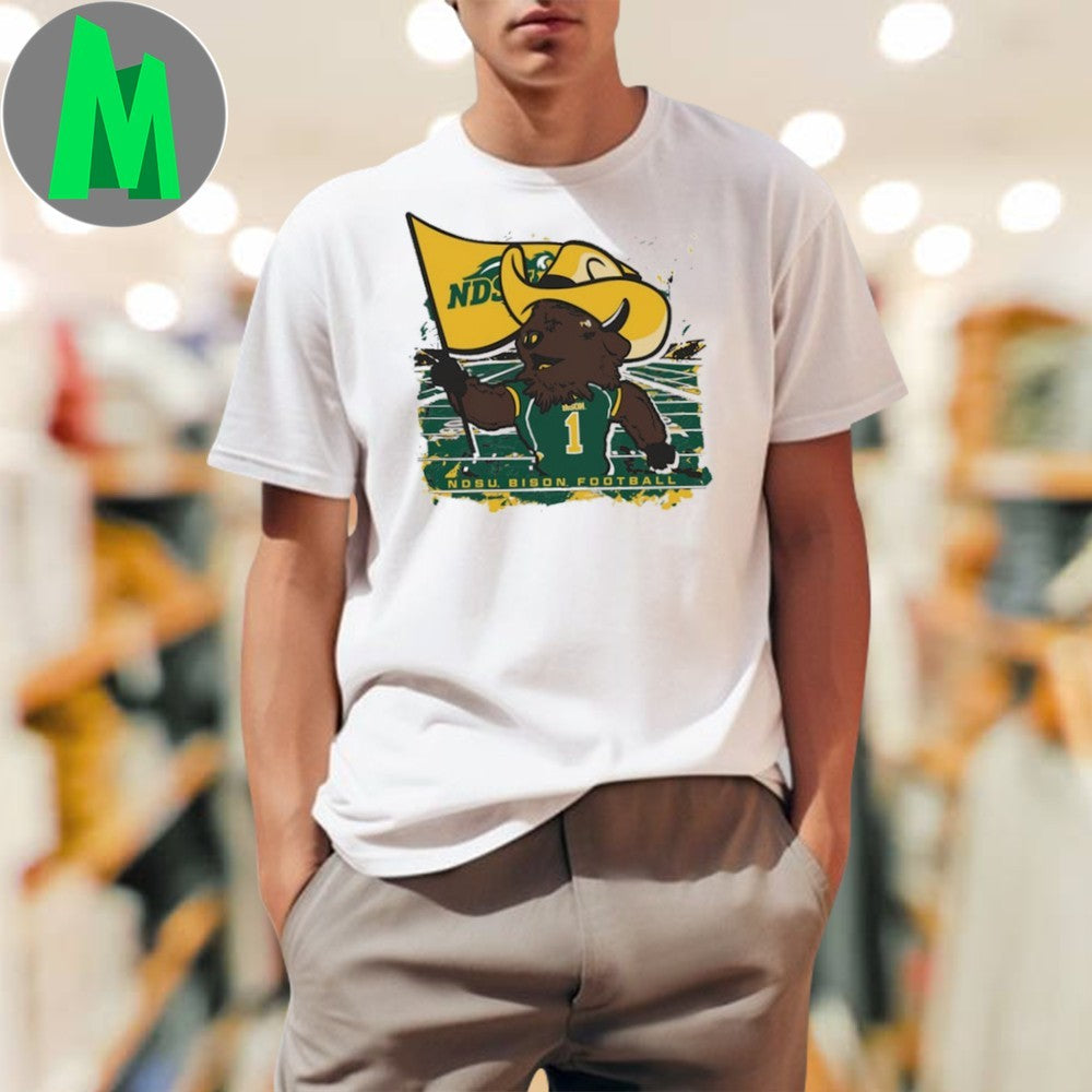 NDSU Bison Thunder Mascot Game Day - Adult & Kids T-Shirts, Sweatshirts & Hoodies apparel design preview 1