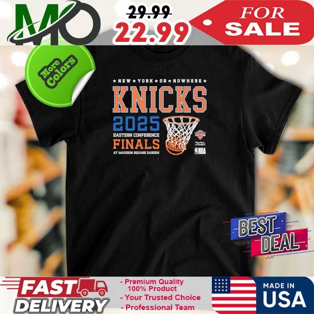 NYON Knicks Eastern Conference Finals 2025 - Adult & Kids T-Shirts, Sweatshirts & Hoodies apparel design preview 1