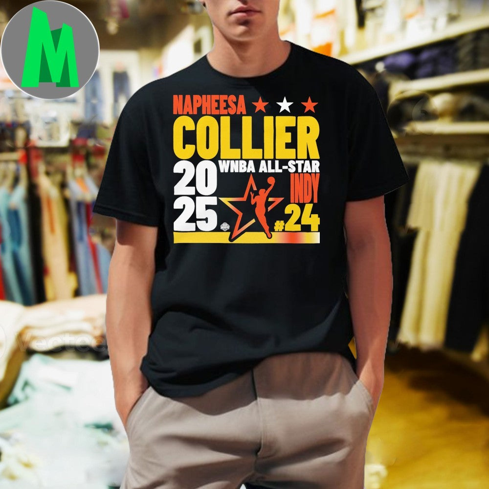 Napheesa Collier 2025 WNBA All-Star Game #24 Player - Adult & Kids T-Shirts, Sweatshirts & Hoodies apparel design preview 1