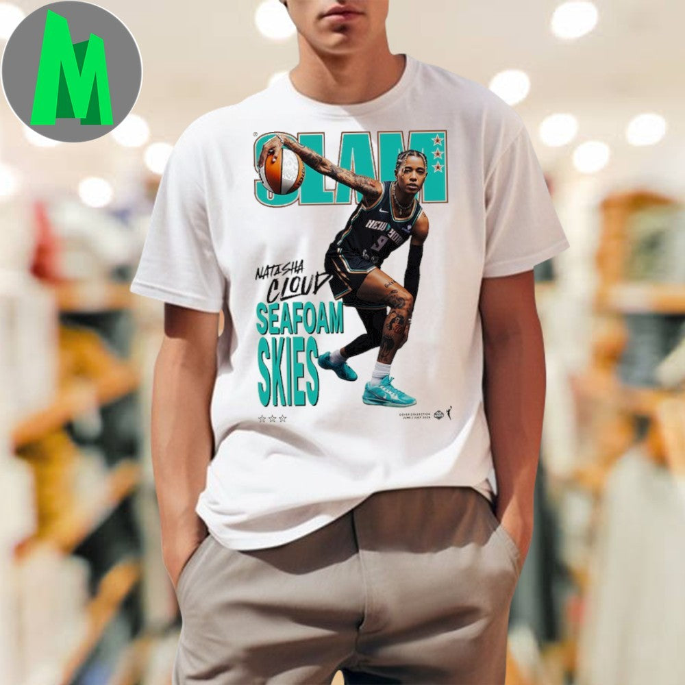 Natasha Cloud New York Liberty SLAM Cover WNBA - Adult & Kids T-Shirts, Sweatshirts & Hoodies apparel design preview 1